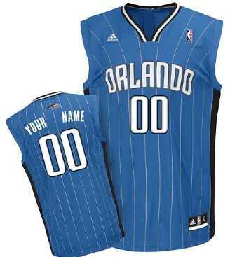 Men & Youth Customized Orlando Magic Blue Jersey